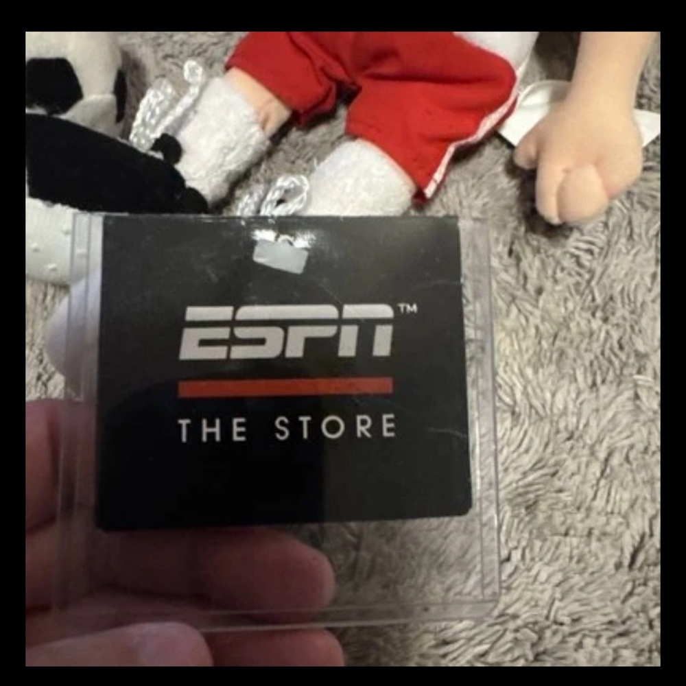 ESPN Soccer Girl Bean Bag Plush - Picture 3 of 7